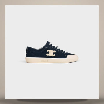 CELINE Triomphe Allen Sneakers - Canvas Navy 363675148C.07NY 158737813 [P]
