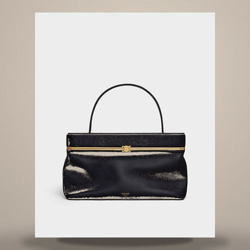 CELINE Rektangel - Supple Kalfskin Schwarz 123702J75.38NO 158737840 [P]