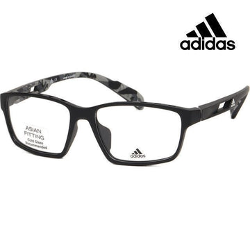 Adidas SP5004F 002 Black Square Horn Rim Asian Fit Sporty Fashion 145239607 [P]