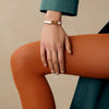 Hermes Click H Bracelet PM White/Rose Gold H700001FO31PM 158738397 [P]