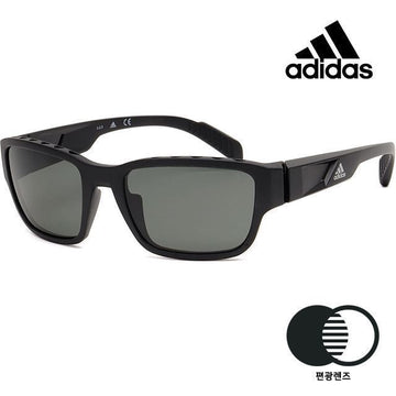 Adidas Sport Polarized Sunglasses Fishing Golf Square 02D SP0007 101547578 [P]