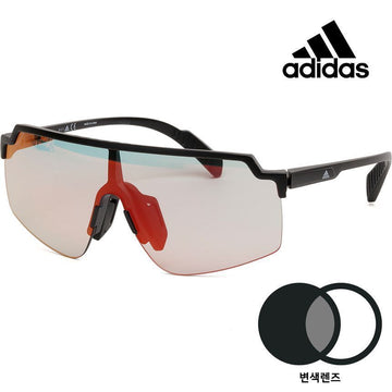 ADIDAS Sportsonnenbrille SP0018 01C für Tag und Nacht 60875994 [P]