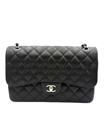 CHANEL Classic Large Caviar Black A58600 158738547 [P]