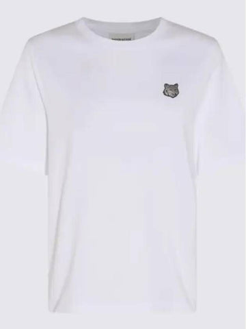 MAISON KITSUNE ボールドフォックスヘッドパッチTシャツMW00111KJ0119 P100 133042695 [P]