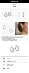 Swarovski Vittore Hoop Earrings 5562126 63486474 [P]