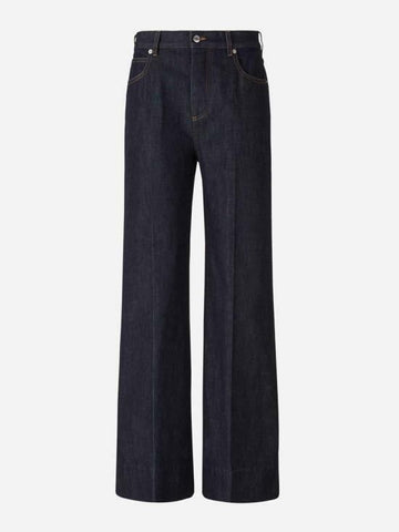 BOTTEGA VENETA Indigo Palazzo Jeans 813509 V0W20 4245 142600013 [P]