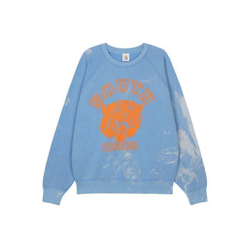 WILD DONKEY Unisex TIGER Raglan Sweatshirt Blau 157343754 [P]