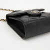 CHANEL Vanity Coin Purse Mini Chain Bag Black with Gold Hardware 158542333 [P]