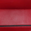 PRADA Schwarz Rot Saffiano Leder Doppel Schultertasche 158542021 [P]