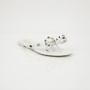 VALENTINO Sandal mit Rockstud Bow Flip-Flop in Größe 35 158542697 [P]
