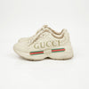 GUCCI レザー女性スニーカー アイボリー 158643108 [P]