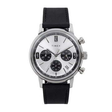 TIMEX Silberner Chronograph mit Tachymeter 40 mm 151508264 [P]