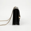 Gucci Interlocking GG Small Chain Bag Black with Gold Hardware 158643919 [P]
