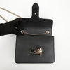 Gucci Interlocking GG Small Chain Bag Black with Gold Hardware 158643919 [P]