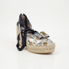 SALVATORE FERRAGAMO Wedgesandal Größe 7 0716358 158644006 [P]