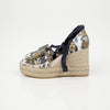 SALVATORE FERRAGAMO Wedgesandal Größe 7 0716358 158644006 [P]