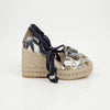 SALVATORE FERRAGAMO Wedgesandal Größe 7 0716358 158644006 [P]