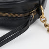 Gucci Women GG Marmont Small Matelassé Shoulder Bag Black Gold-tone 158642985 [P]