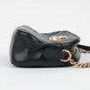 Gucci Women GG Marmont Small Matelassé Shoulder Bag Black Gold-tone 158642985 [P]