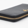 PRADA Saffiano-Leder Geldbörse mit Metall-Logo Schwarz 158643065 [P]