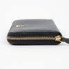 PRADA Saffiano-Leder Geldbörse mit Metall-Logo Schwarz 158643065 [P]