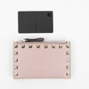 Valentino Rockstud Flap Zip Wallet 158643074 [P]
