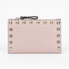 Valentino Rockstud Flap Zip Wallet 158643074 [P]