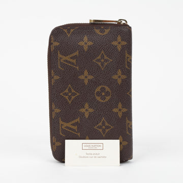 LOUIS VUITTON Monogram Canvas Compact Zippy Wallet 158643942 [P]