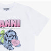 GANNI 反袖Tシャツ 158410446 [P]