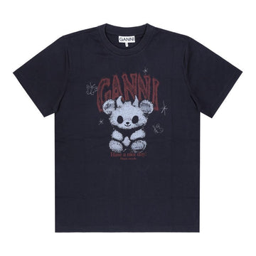 Ganni Women's Short Sleeve T-Shirt 158410502 [P]