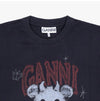 Ganni Women's Short Sleeve T-Shirt 158410502 [P]