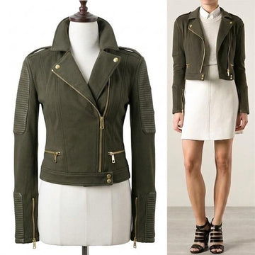 Burberry Gold-Plated Cotton Rider Jacket 3915573 1002 158743359 [P]
