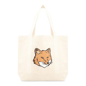 Maison Kitsune Unisex Foxhead Tote Bag LW05101WW0050 ECRU 158743370 [P]