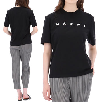 MARNI 26SS Logo T-Shirt Kurzarm Erwachsene Größe M01601 M00RF 0M900-AK 158746676 [P]