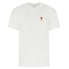AMI Herz kleine Logo Stickerei T-Shirt Weiß 24FW BFUTS001 724 100 116299223 [P]