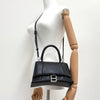 BALENCIAGA Hourglass Top Handle Schultertasche Schwarz (593546) 158750459 [P]