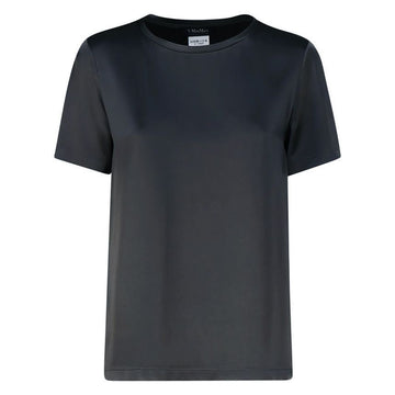 MAXMARA REBECCA T-Shirt mit Logo-Label Charcoal 2391660139 013 57884994 [P]
