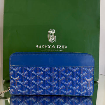 Goyard Matière Long Wallet gm Blue 158750503 [P]