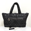 CHANEL Padded Cocoon Tote Bag Black 158750522 [P]