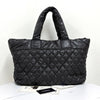 CHANEL Padded Cocoon Tote Bag Black 158750522 [P]