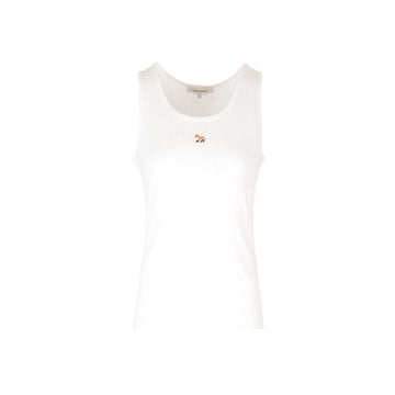 MAISON KITSUNE 25SS フォックス パッチ タンクトップ ホワイト MW00103KJ0125 P100 150393077 [P]