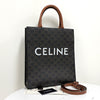 Celine Triomphe Vertical Cabas Small Tote Bag 158750954 [P]