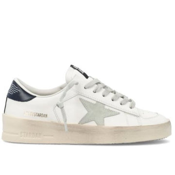 GOLDEN GOOSE スターダン スニーカー ホワイト レザー スウェード スター (GWF00128 F000567 10220) 150480817 [P]