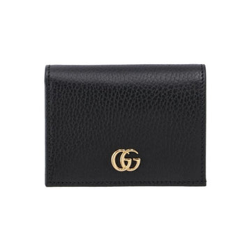 Gucci 26SS GG Marmont Coin Wallet Black 456126 CAO0G 1000 158752058 [P]