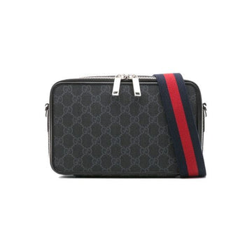 GUCCI Supreme Mini Crossbody Bag Schwarz 792456 FADJA 1042 158752062 [P]