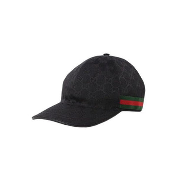 GUCCI GG Supremesignatur Kappe schwarz 200035 KQWBG 1060 158752064 [P]