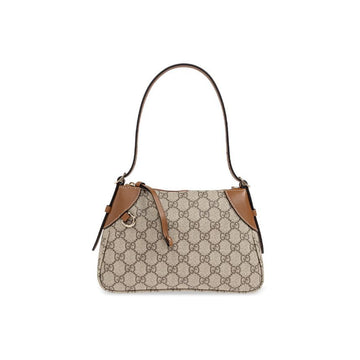 Gucci Small Shoulder Bag Beige Brown 26SS GG emblem 815218 FAEAA 9762 158752072 [P]