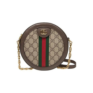 GUCCI Mini Round Chain Bag Beige 550618 96I3B 8745 158752076 [P]