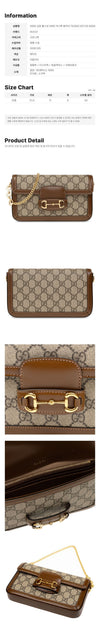 Gucci 1995 Mini Bag with Gold Horsebit 158752104 [P]