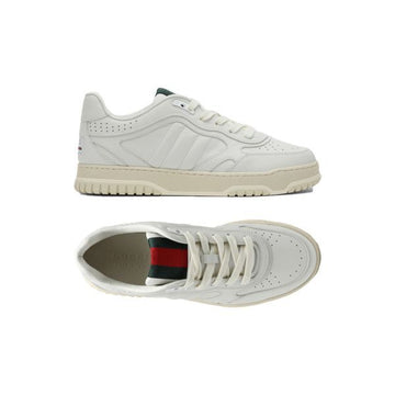 GUCCI Re-web Leder Sneaker Weiß 786186 AADJ9 9097 158752110 [P]
